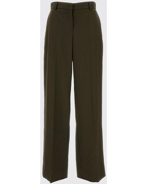 Stella McCartney Shiny Tailoring Loose Pants - Green