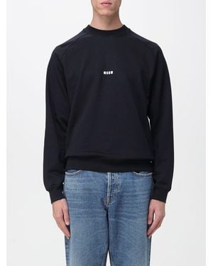 Pull Oversize Homme MSGM Blanc - 100% Neuf Avec étiquettes - Prix Conseillé 300€ - Style Sweater En Polyester - Coupe Casual Moderne