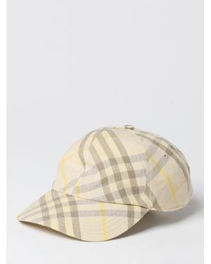 Burberry Cappello Check - Neutro