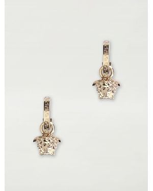 Versace Orecchini Medusa - Bianco