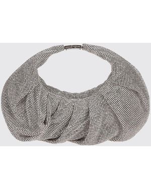 Benedetta Bruzziches Borsa A Spalla Donna - Grigio