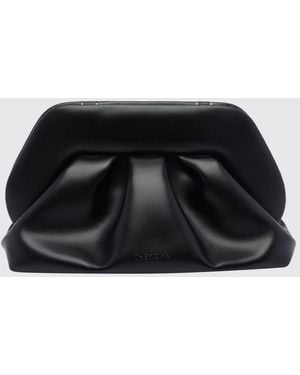 THEMOIRÈ ThemoirÈ Draped Bios Clutch - Black
