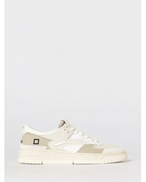 Date Torneo Cotton Canvas Trainers - Natural