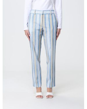 Ermanno Scervino Striped Skinny Trousers - Blue