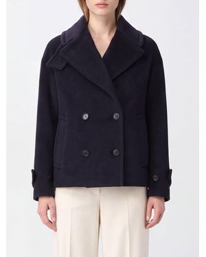 Tagliatore Double-Breasted Peacoat - Blue