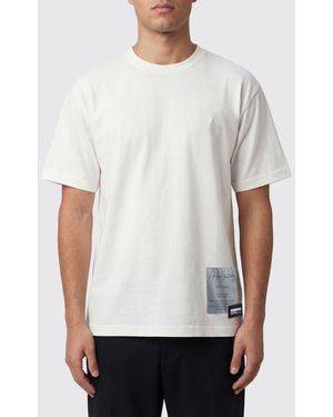 Yohji Yamamoto Neighborhood X Printed Cotton T-Shirt - White