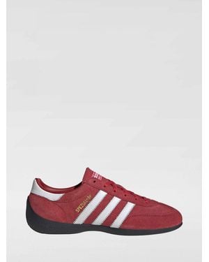 adidas Originals Handball Spezial Lo Pro Suede Trainers - Red