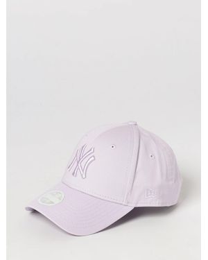 KTZ 9Forty Ny Yankees Cotton Baseball Cap With Embroidered Logo - Pink