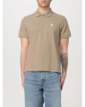 Ami Paris Polo Herren - Natur