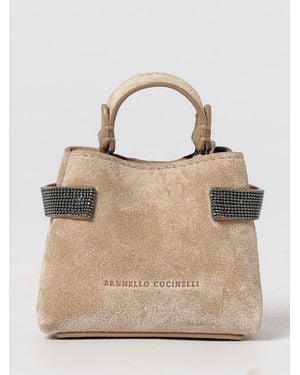 Brunello Cucinelli Shoulder Bag - Natural