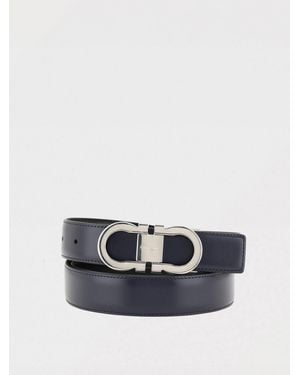 Ferragamo Ceinture Homme - Bleu