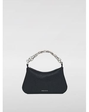 ショルダーバッグ・ポシェット ALEXANDER MCQUEEN Women Shoulder Bags 8103001VDDM1000 Black Women's McQueen T-Bar Sling Shoulder Bag in Black