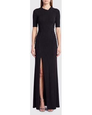 Victoria Beckham Long Sheath Dress - Blue