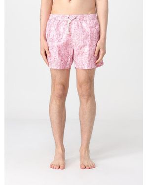 Kampos Gemusterter Badeanzug - Pink
