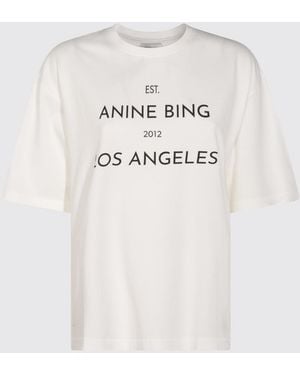Anine Bing T-Shirt - Natural