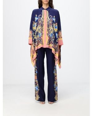 Etro Camisa Mujer - Azul