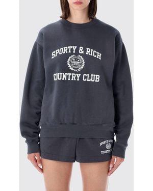 Sporty & Rich Sporty &Amp Rich Sweatshirt - Blue