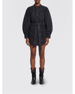 Isabel Marant Denim Dress - Black