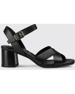 Doucal's Sandalias De Piel - Negro