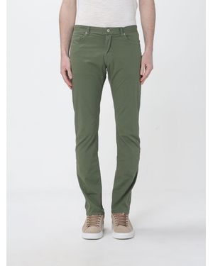 Brooksfield Cotton Slim Fit Pants - Green