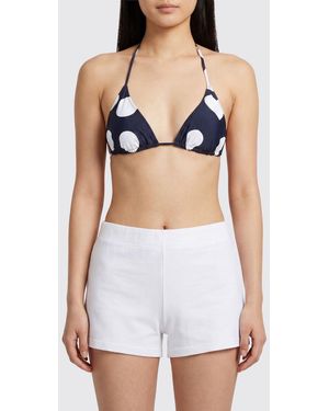Jacquemus Triangle Bikini Top - White