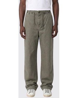 Golden Goose Wide Leg Cotton Denim Jeans - Grey