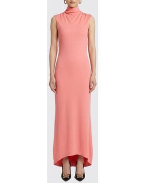 Tom Ford Asymmetric Viscose Dress - Pink