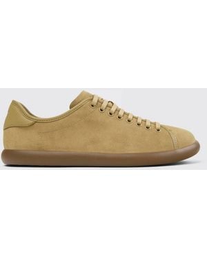 Camper Pelotas Soller Suede Trainers - Brown