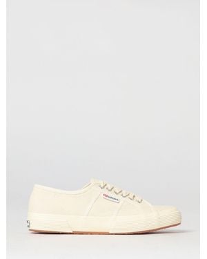 Superga 2750-Cotu Classic Cotton Canvas Trainers - Natural