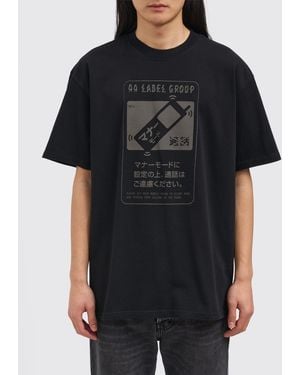 44 Label Group Printed T-Shirt - Black