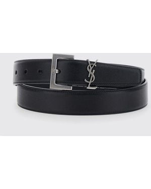 Saint Laurent Gürtel Damen - Weiß