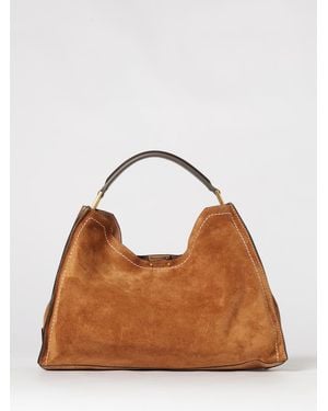 Gianni Chiarini Aurora Suede Bag - Brown