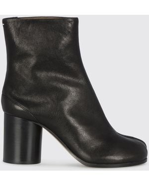 Maison Margiela Tabi Ankle Boots 80Mm - Black