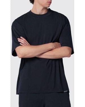 Represent Short-Sleeved Crewneck Cotton T-Shirt - Black
