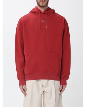 Drole de Monsieur Cotton Hoodie With Logo - Red