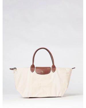 Longchamp Bolso De Mano Grande Plegable Le Pliage Original De Poliamida - Neutro