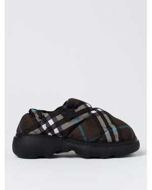 Burberry Slip auf Frau Stoff grün - Schwarz