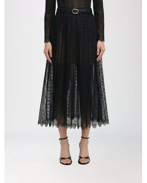 Self-Portrait Skirt - Black