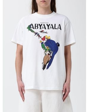 FARM Rio Cotton T-Shirt With Graphic Print - White