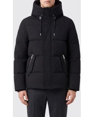 Mackage Plumífero Graydon Acolchado E Impermeable Con Cuello De Embudo - Negro