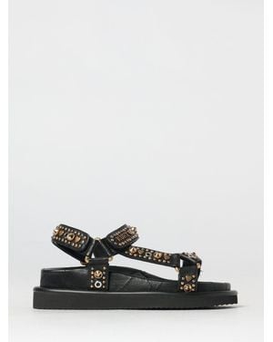 Kurt Geiger Orson Leather Sandal With Studs - White