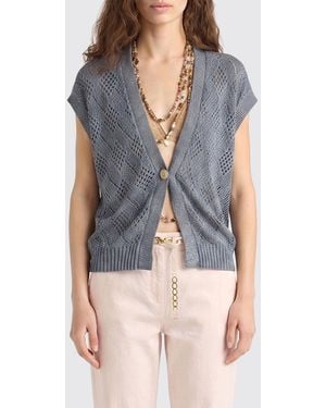 Momoní Momon&Igrave Pull Femme - Bleu