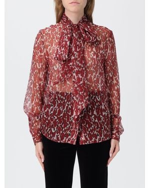 Saint Laurent Top Mujer - Rojo