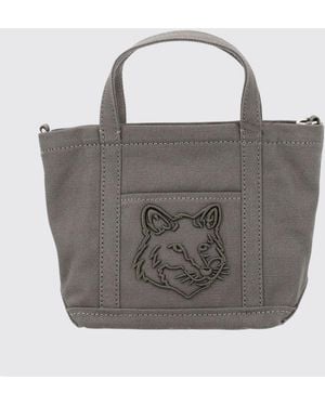 Maison Kitsuné Maison KitsunÉ Borsa A Tracolla Donna - Grigio