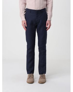 Colmar Linen Chino Pants - Blue