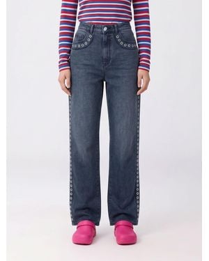 Marni High-Waisted Straight Jeans - Blue