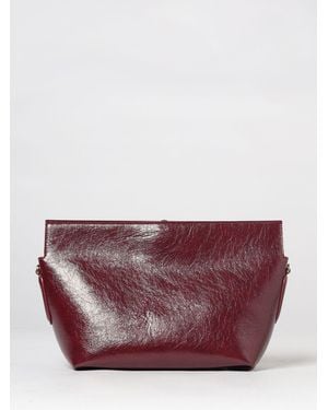 THEMOIRÈ Themoir&Egrave Zoe Vegan Leather Clutch With Removable Strap And Pouch - Purple