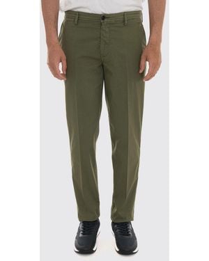 Peuterey Slim Fit Mid-Rise Cotton-Blend Chino Trousers - Green