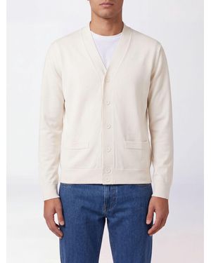 Aspesi Basic Cotton Cardigan - White