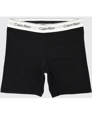 Calvin Klein Triangel-Bh Aus Baumwolle Und Modal Mit Verstellbaren Trägern - Schwarz
